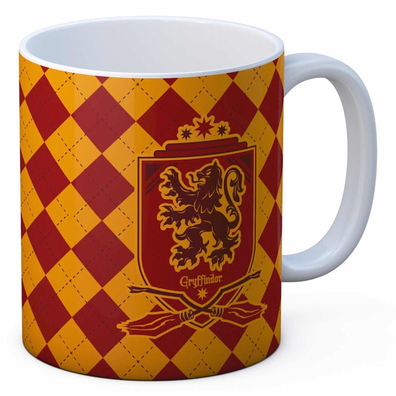 Gryffindormugg, keramik, 11 oz, perfekt för varma drycker