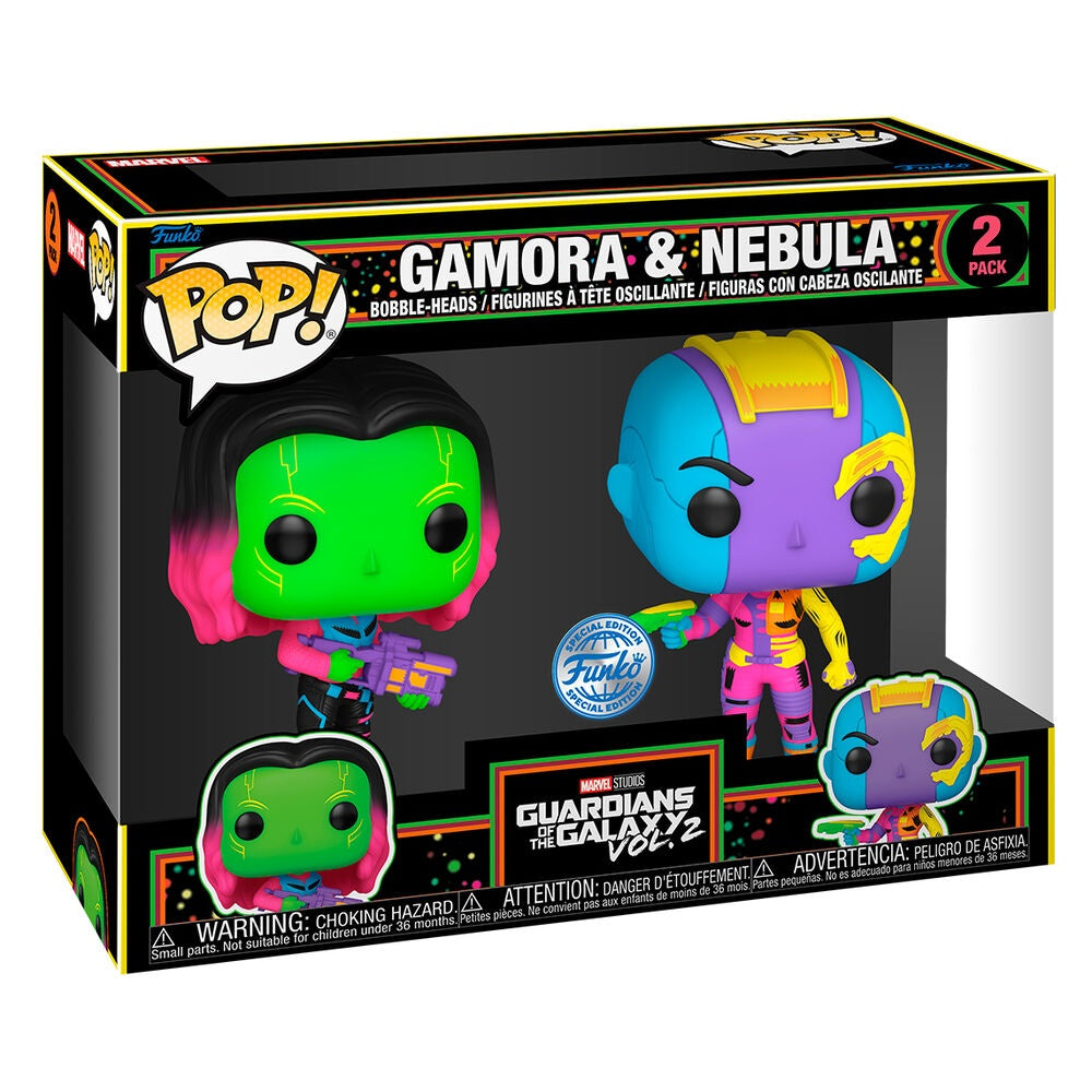 Guardians of the Galaxy Gamora & Nebula Actionfigurer, 2-pack