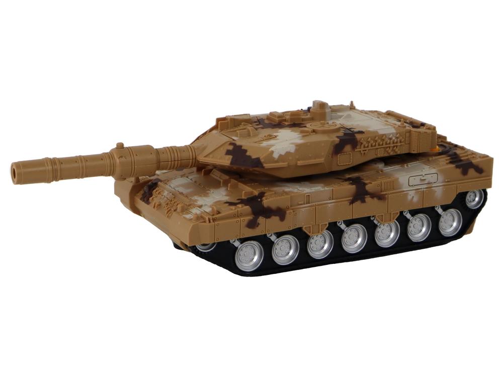 Gul RC Tank 27 MHz: Ljus, ljud & raketkul!