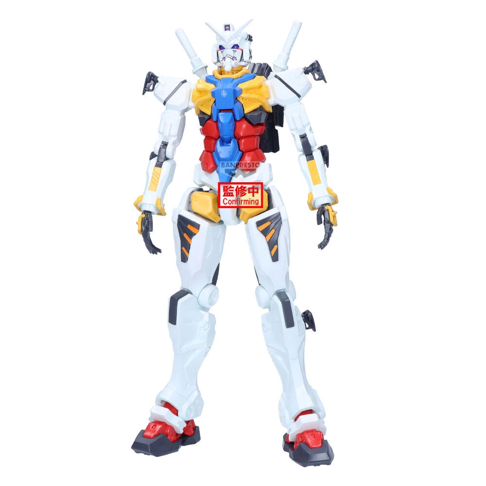 Gundam Genkai Toppa GQuuuuuux figur, 28 cm samlarleksak