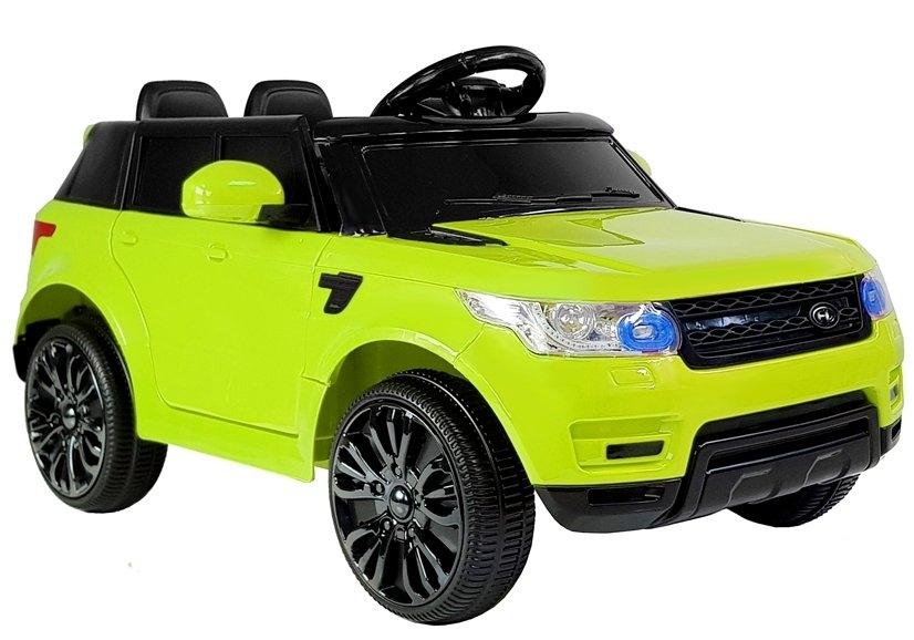 HL1638 Green Electric Ride-On Car: Realistisk moro for barn!