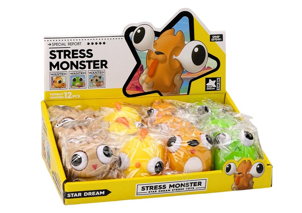 Happy Monster Anti-Stress Toy: Squeeze Fun & Relief Stress!