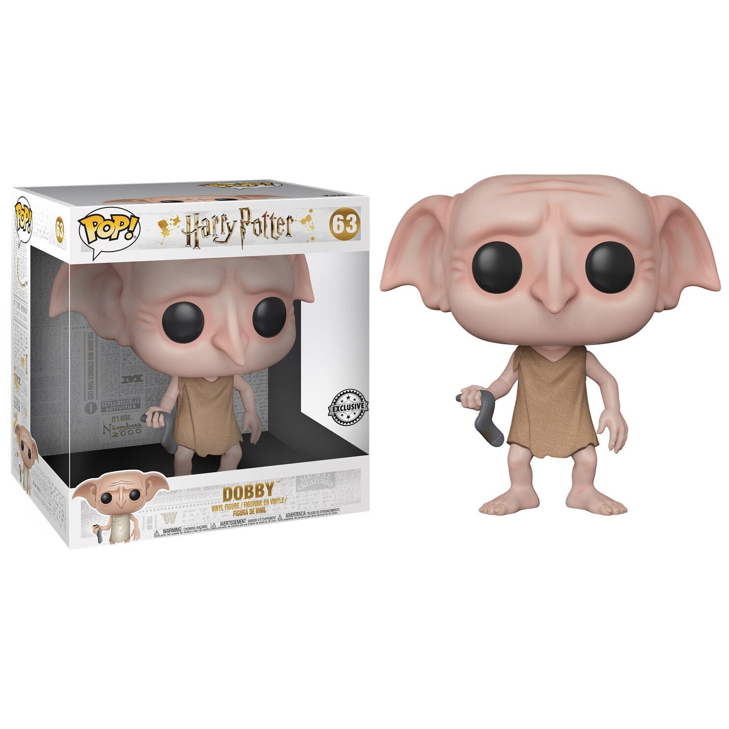 Harry Potter Dobby-figur, 23 cm exklusiv samlarobjekt