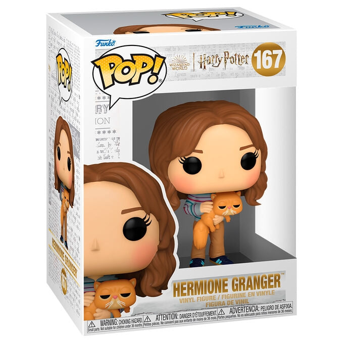 Harry Potter Hermione Granger med Crookshanks-figur