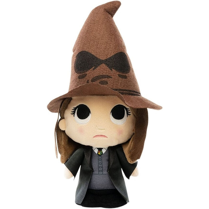 Harry Potter Hermione plyschleksak med sorteringsmössa, 15cm