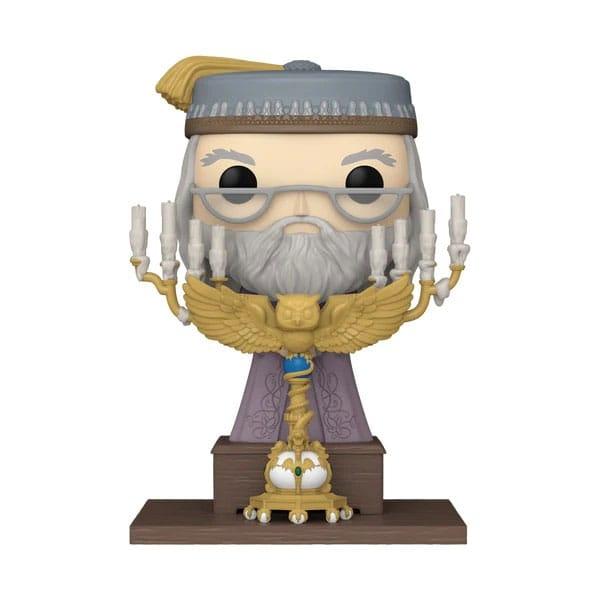 Harry Potter POP! Deluxe Vinylfigur Deluxe Dumbledore m/Podium 12 cm