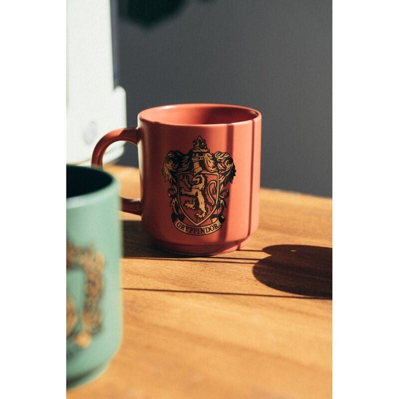 Harry Potter set med 4 muggar, 300 ml kapacitet, keramik