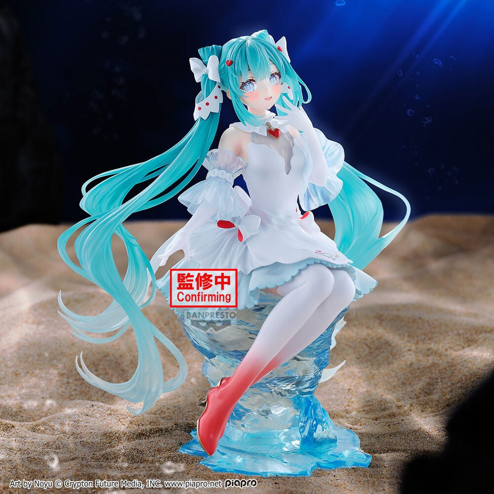 Hatsune Miku Clione figur, 18 cm samlarleksak