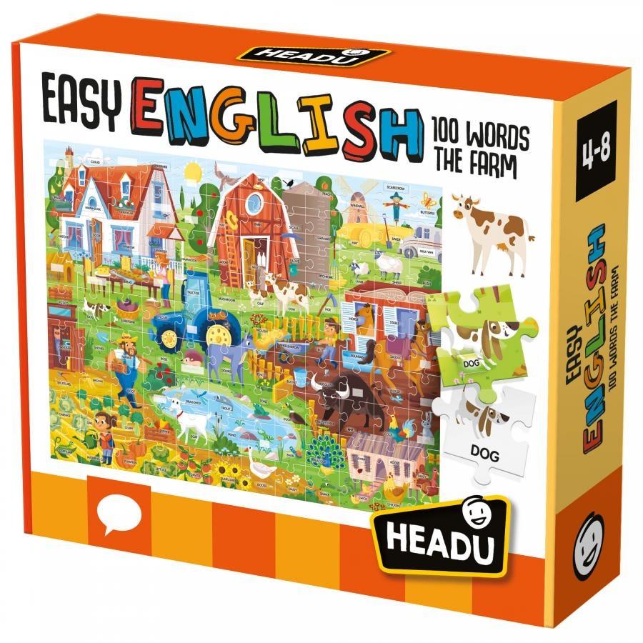 Headu Easy English 100 Words Farm Education Game