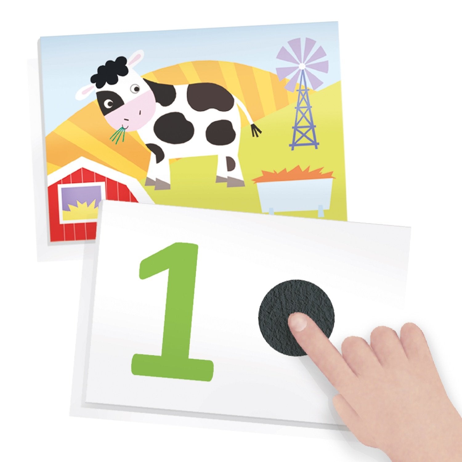 Headu Flashcards 123 Touch Montessori Educational Game