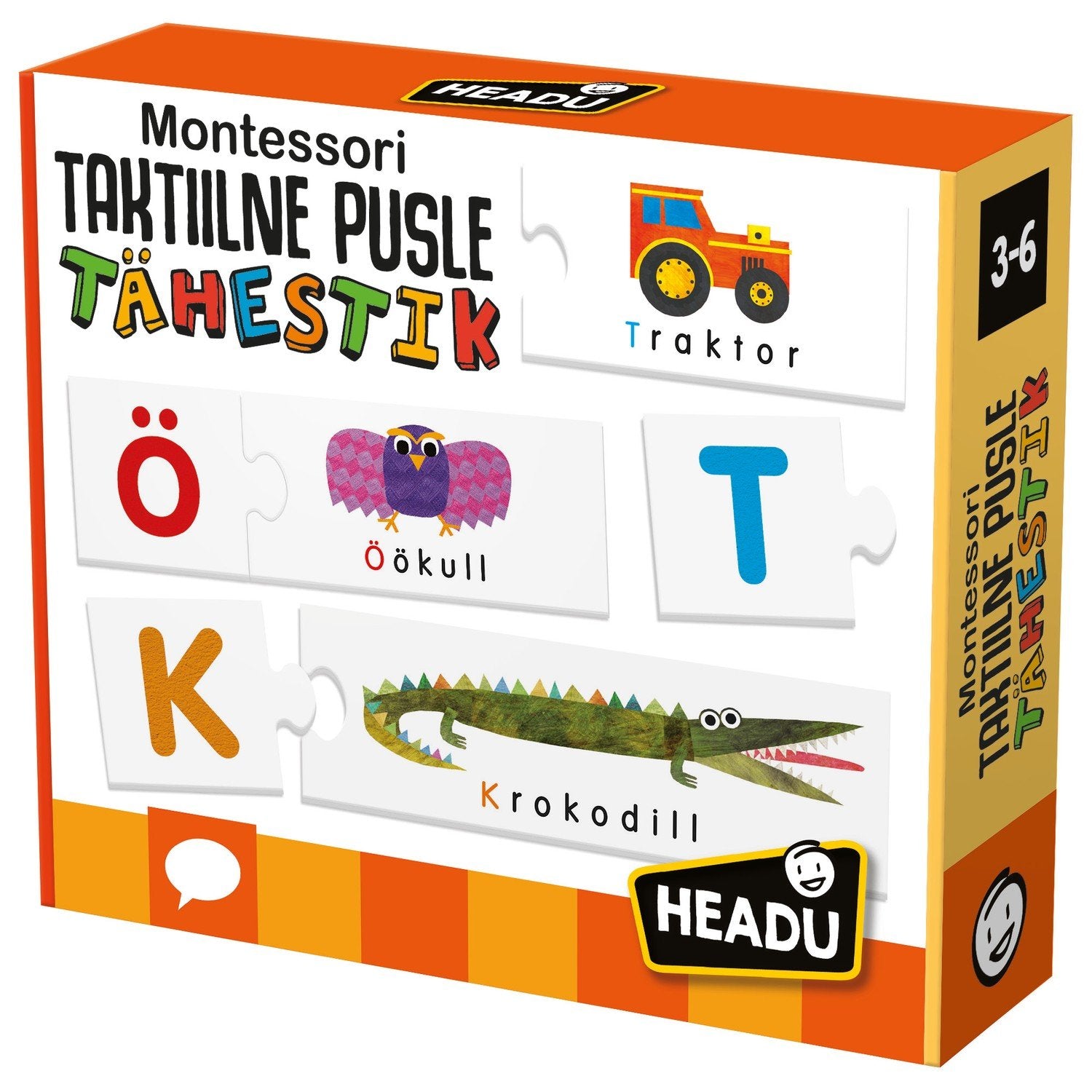 Headu Montessori Touch Abc (på estisk)