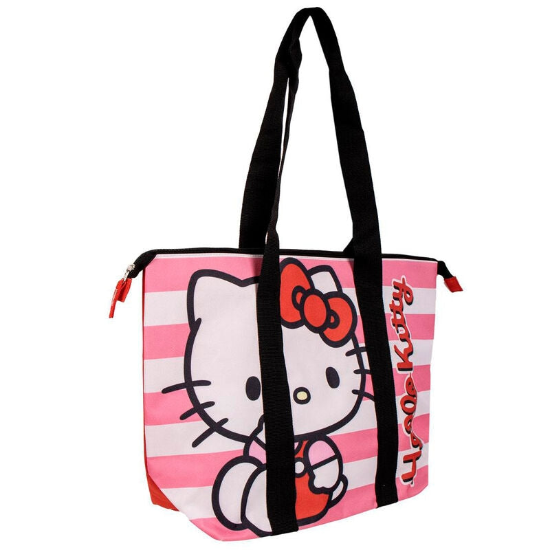 Hello Kitty Beach Tygväska med stor kapacitet och slitstarkt material