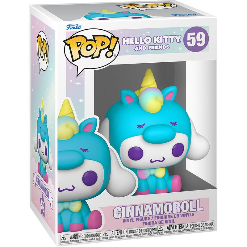 Hello Kitty Cinnamoroll Popfigur – Samlarleksak, söt design