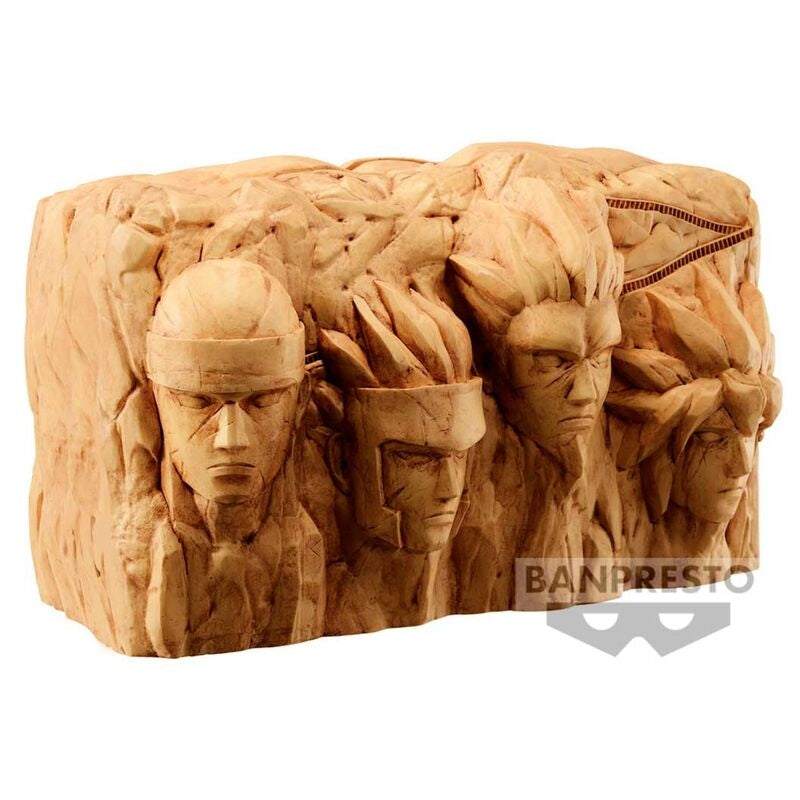 Hokage Rock Figur, 18 cm samlarobjekt, Naruto Shippuden