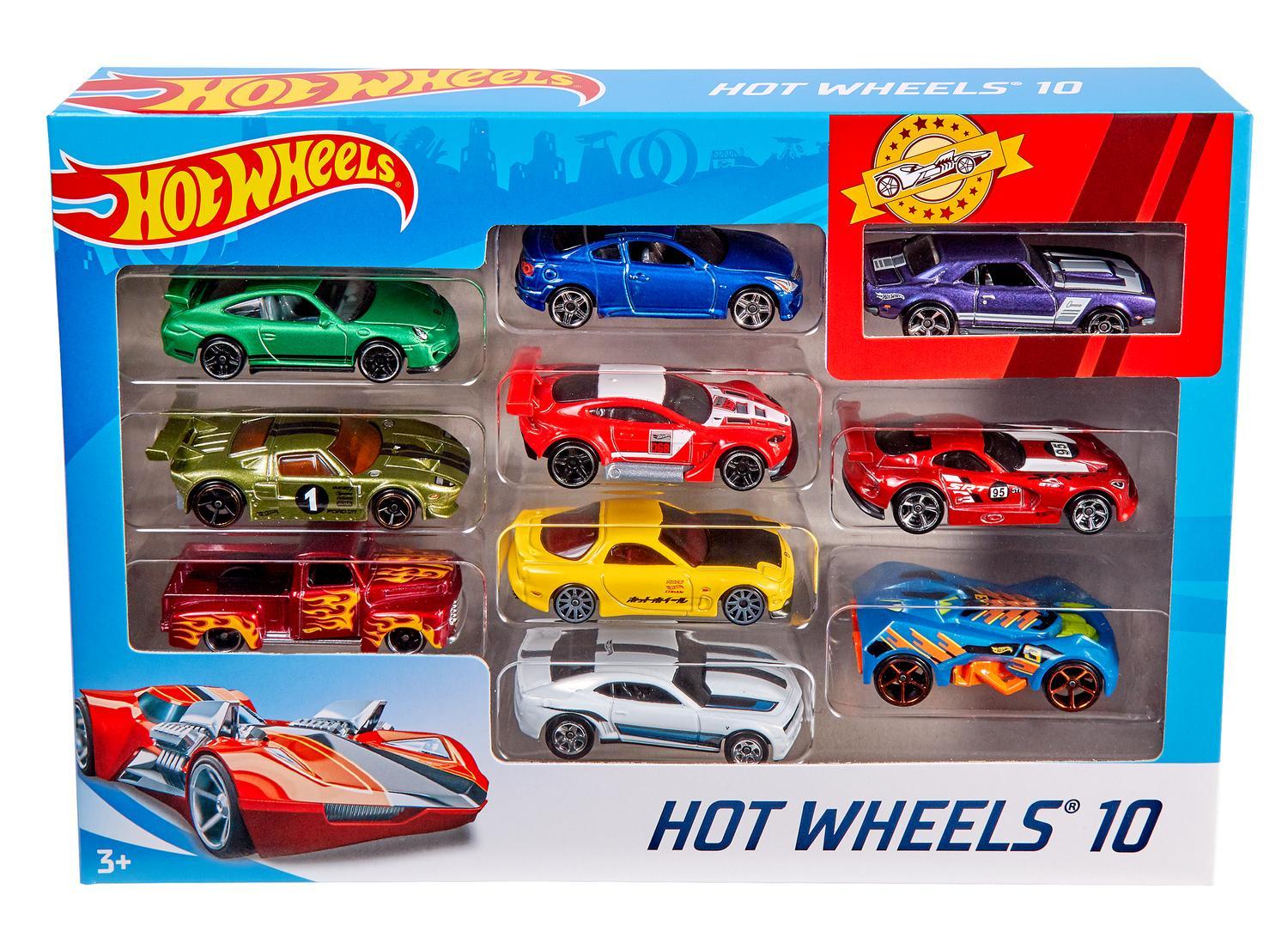 Hot Wheels Car 10 stk