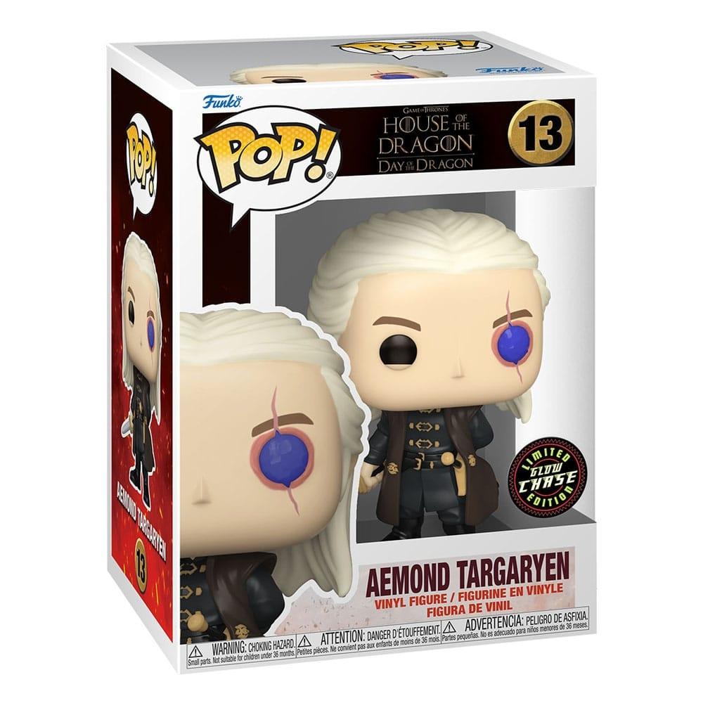 House of the Dragon POP! TV Vinylfigurer Aemond Targaryen 9 cm Sortiment (6)