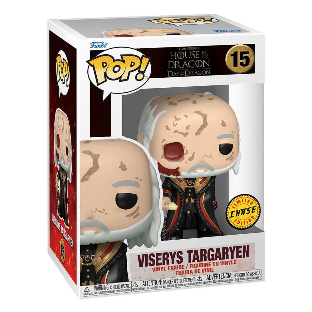 House of the Dragon POP! TV Vinylfigurer Maskerade Viserys 9 cm Sortiment (6)