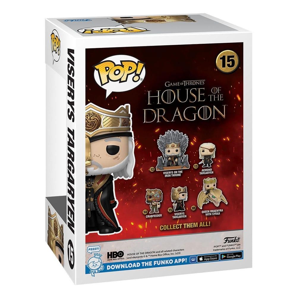 House of the Dragon POP! TV Vinylfigurer Maskerade Viserys 9 cm Sortiment (6)