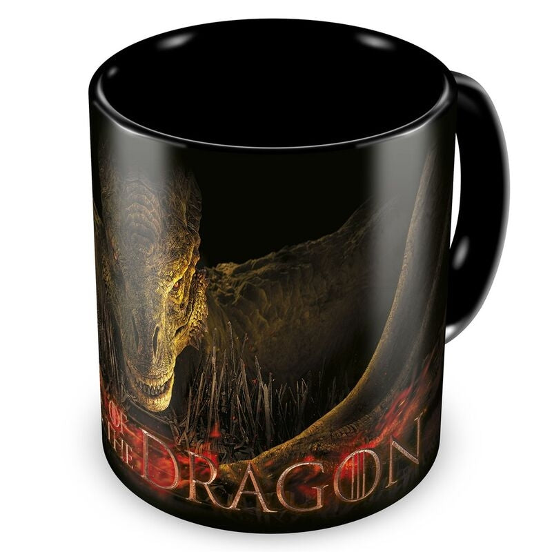 House of the Dragon termofärgad mugg, 350 ml kapacitet