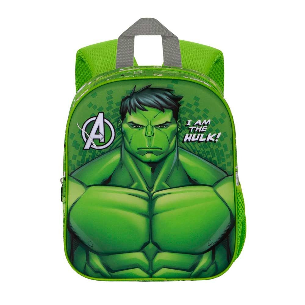 Hulk Rage 3D-ryggsäck, 31 cm, hållbar design för barn