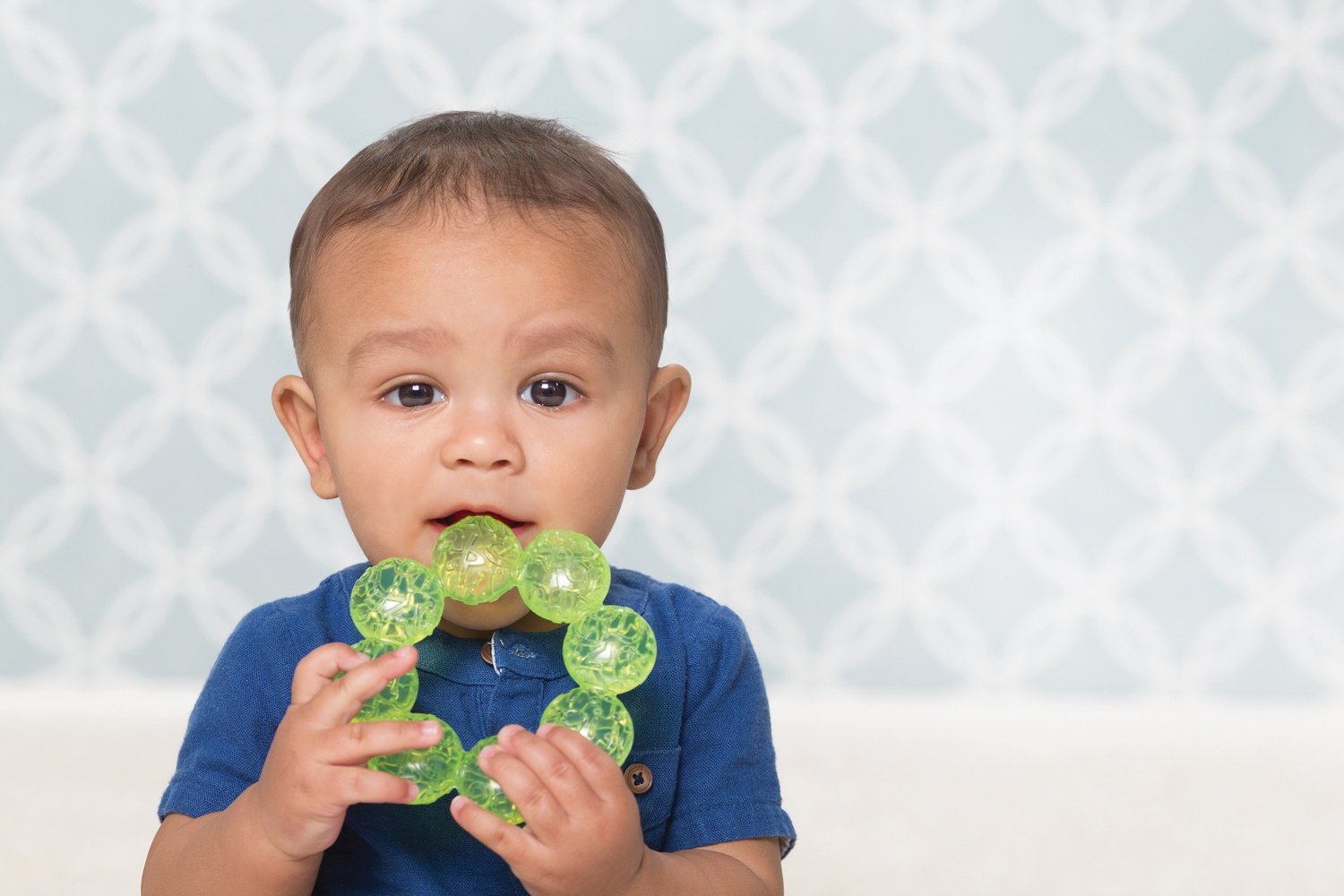 Inf Water Teether-Green