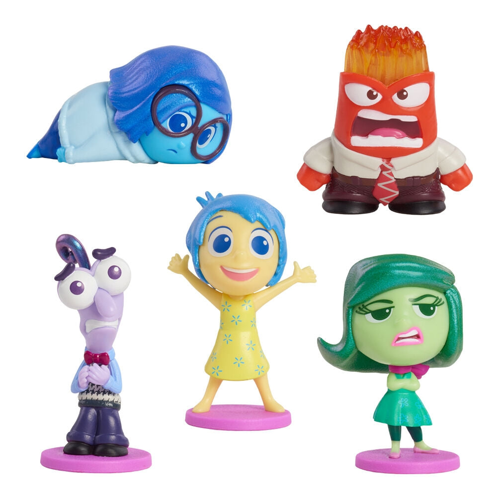 Inside Out 2-pack med 5 samlarfigurer