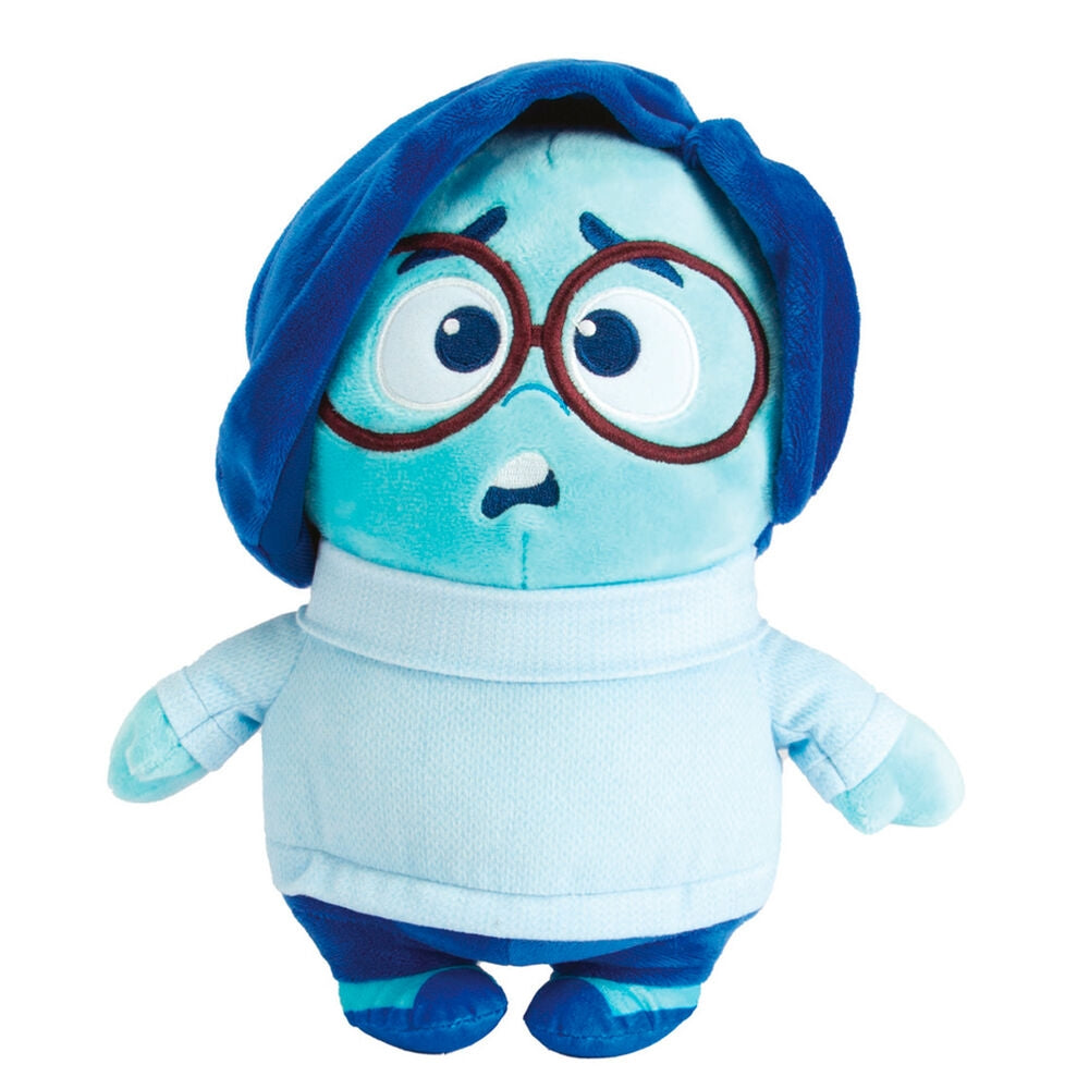 Inside Out Sadness Plyschleksak, 25 cm mjuk fylld figur