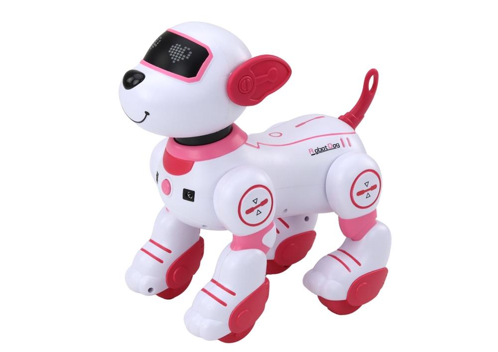 Interactive Pink Robo-Dog: Danser, følger kommandoer