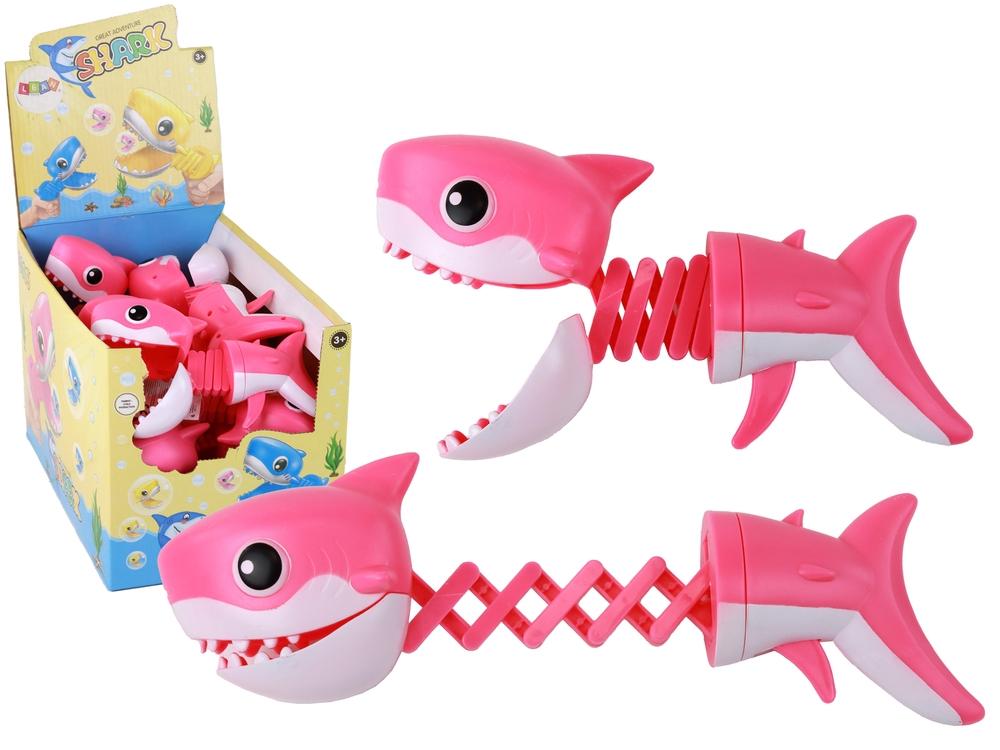 Interactive Pink Shark Toy: Morsom bitehandling for barn!