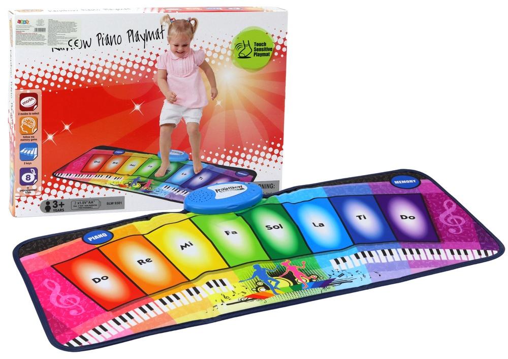 Interactive Rainbow Piano Dance Mat: Inspirerende musikk