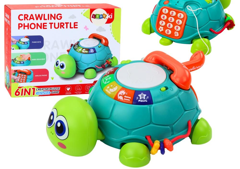 Interactive Turtle Phone: Lys, lyder og læring