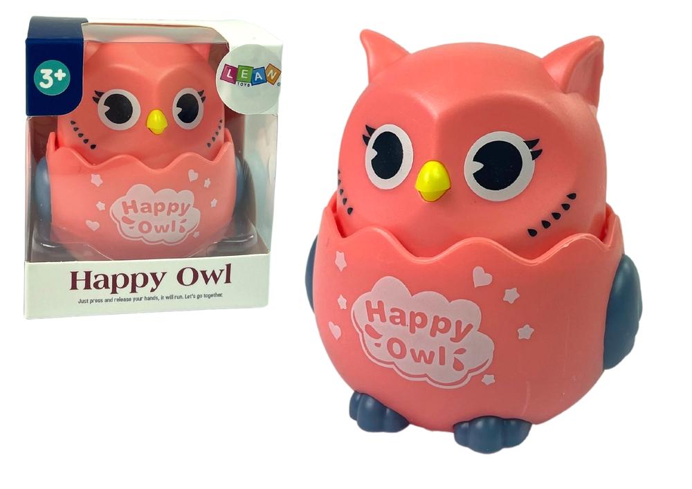 Interactive Pink Owl Toy: Oppmuntrer til de første skrittene, trygt og morsomt