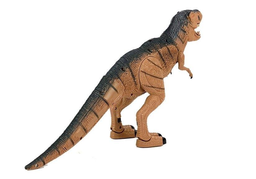 Interaktiv T-Rex Dinosaur R/C med lys, lyd, damp