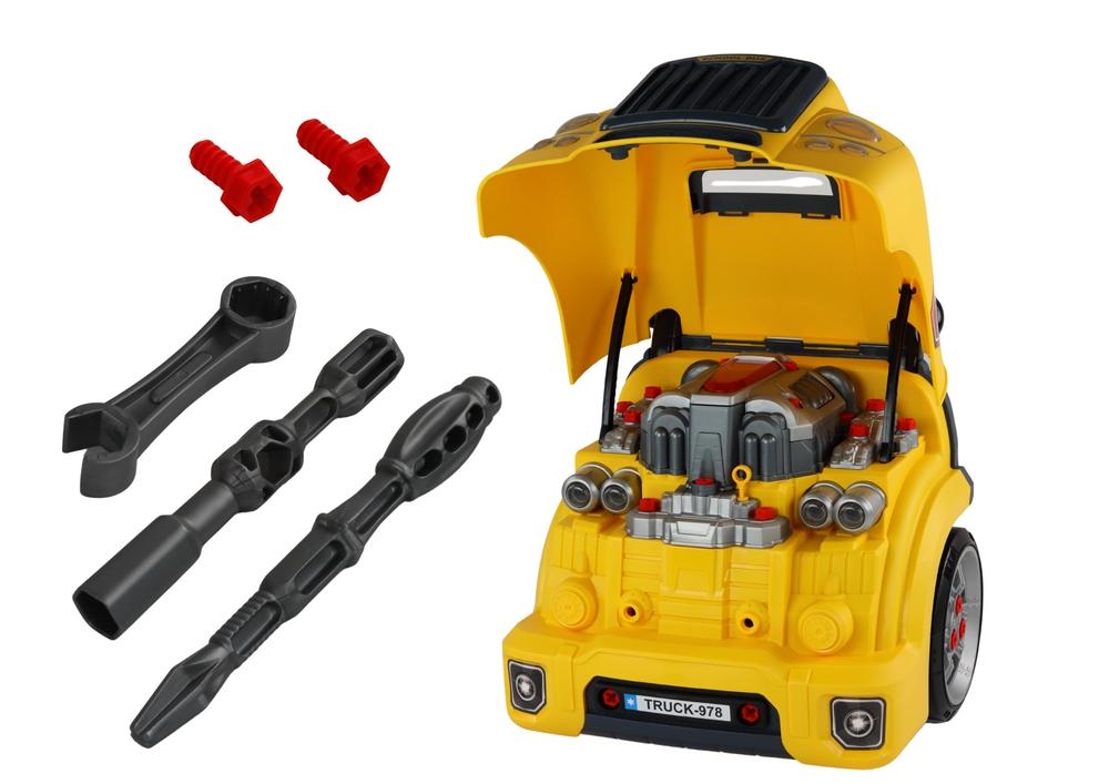 Interaktivt Yellow Bus Workshop DIY Kit til børn