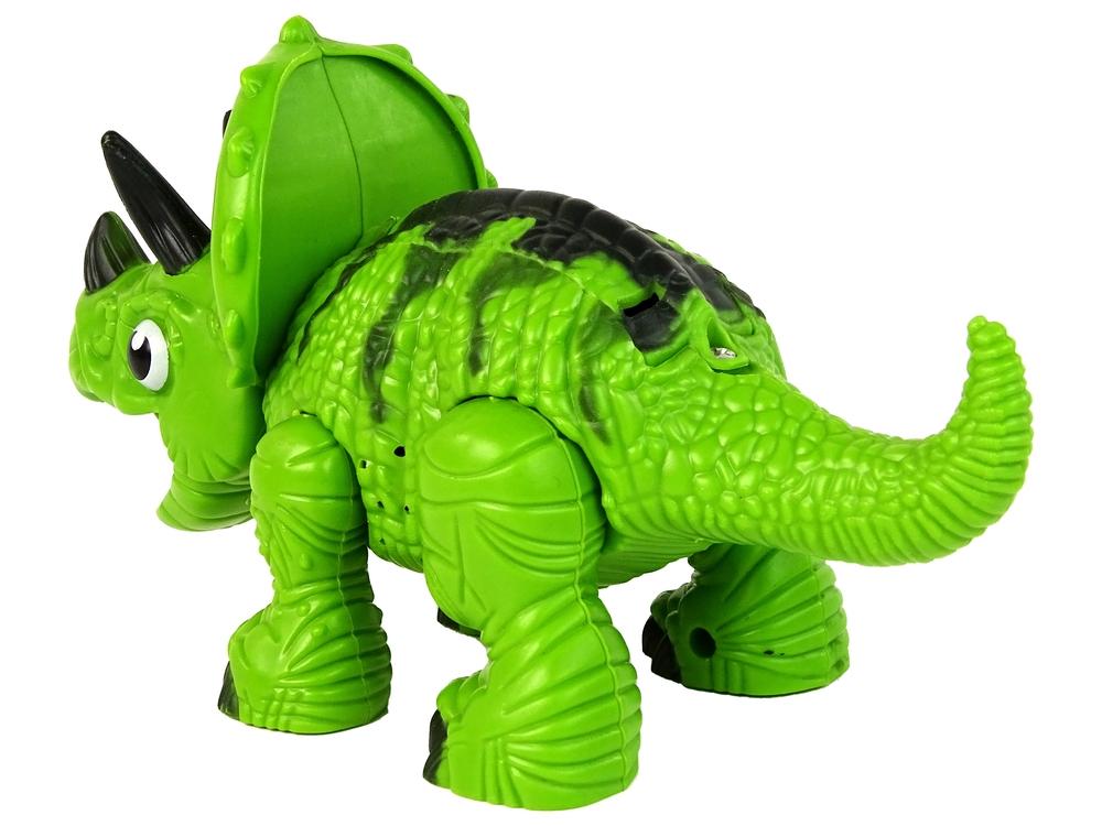 Interaktiva Triceratops: Steam, Sound, Light & Green Fun!