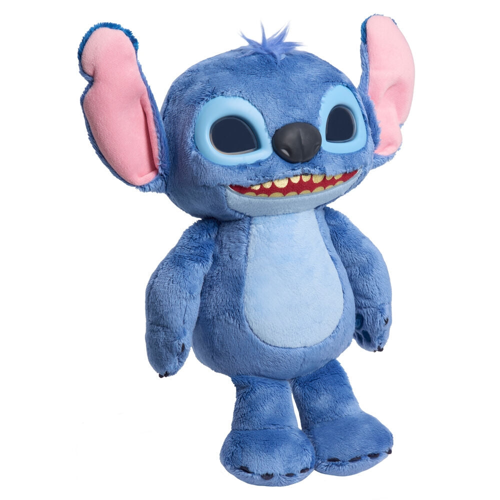 Interaktiv plyschleksak, 30 cm Disney Stitch Design
