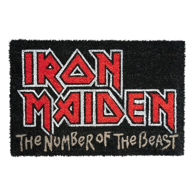 Iron Maiden Dörrmatta, slitstarkt material, inomhus/utomhusbruk