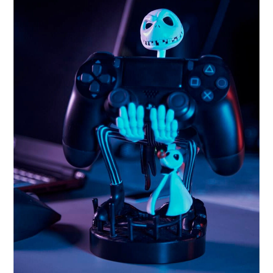 Jack Skellington figurklämningsfäste, 21 cm kabelhållare