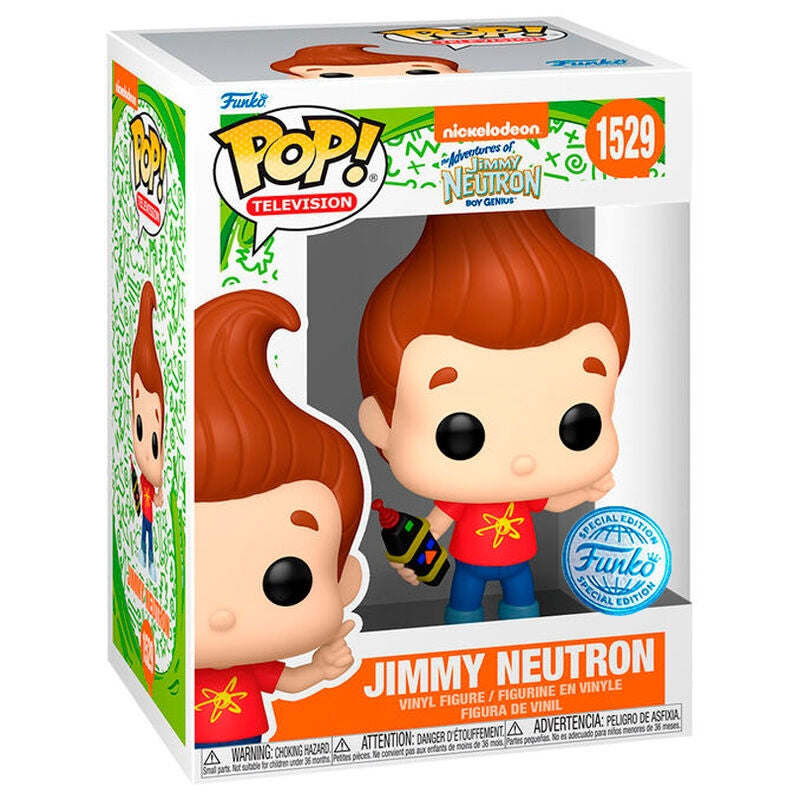 Jimmy Neutron Exklusiv Popfigur - Samlarleksak för fans