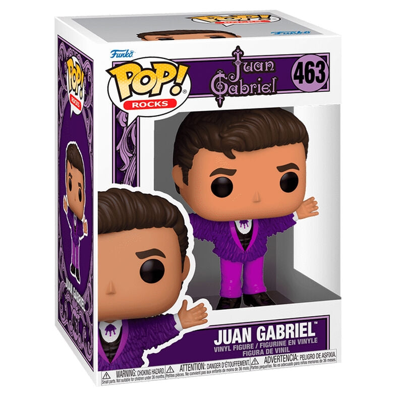 Juan Gabriel Popfigur, samlarbar vinylleksak, 4-tum