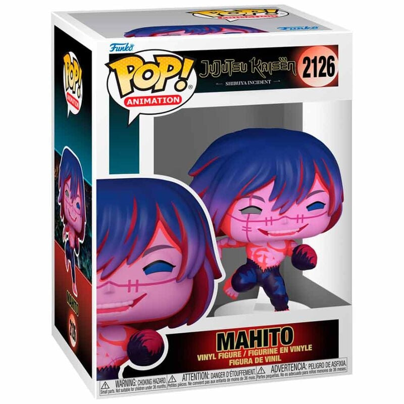 Jujutsu Kaisen Mahito figur, samlarbar anime leksak, 6-tums