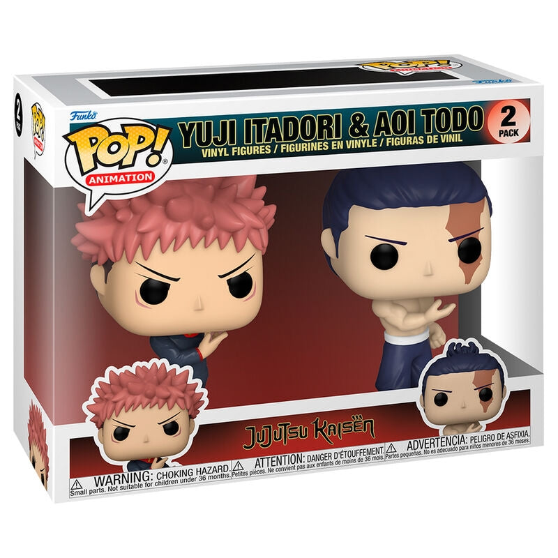 Jujutsu Kaisen figurset: Yuji Itadori & Aoi Todo, 2-pack