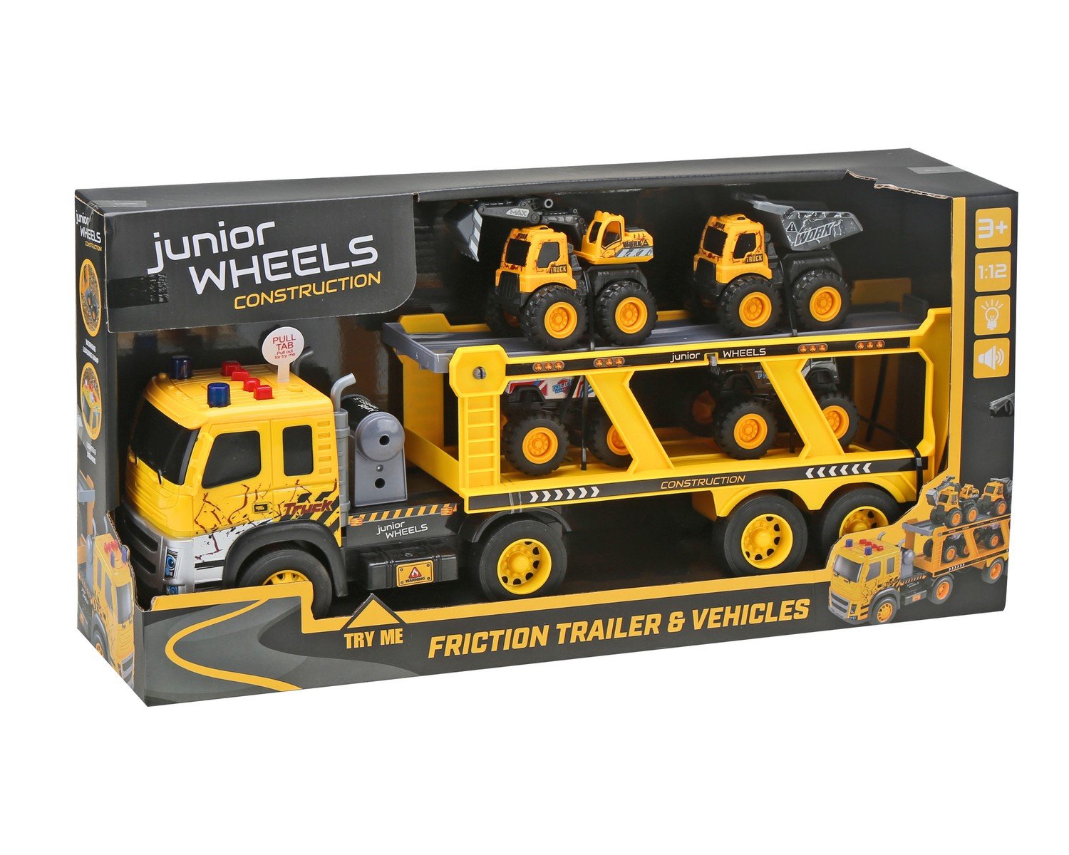 Juniorhjul -Transporter og biler