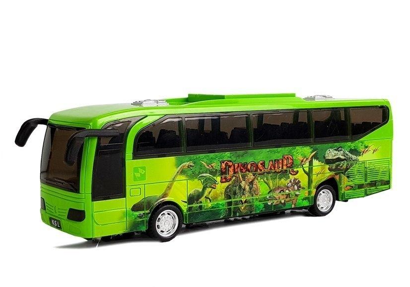 Jurassic Explorer Bus: Lights, Sounds & Friction Drive Fun