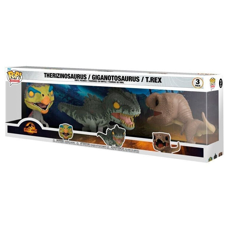 Jurassic World POP Pack: 3 figurer för samlare