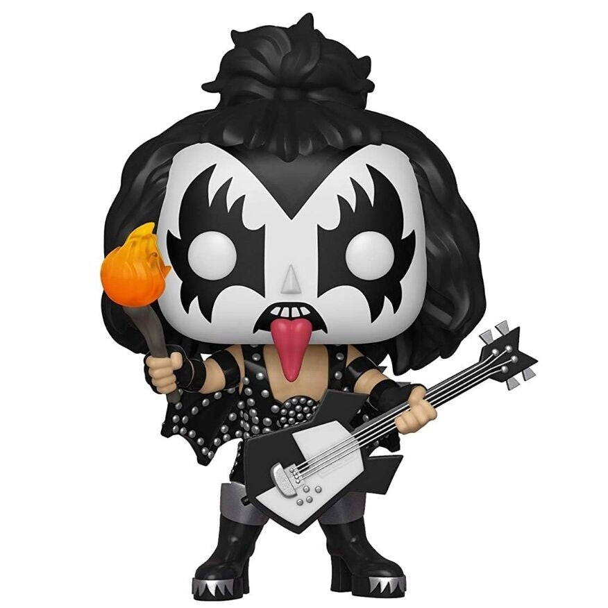 KISS The Demon Pop Figure - samlarbar vinylleksak, 4 tum