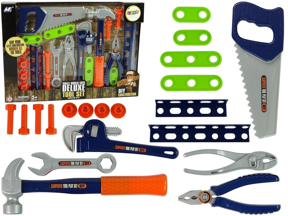 Kids Handyman Tool Set: Skrutrekker, hammer, sag og mer!