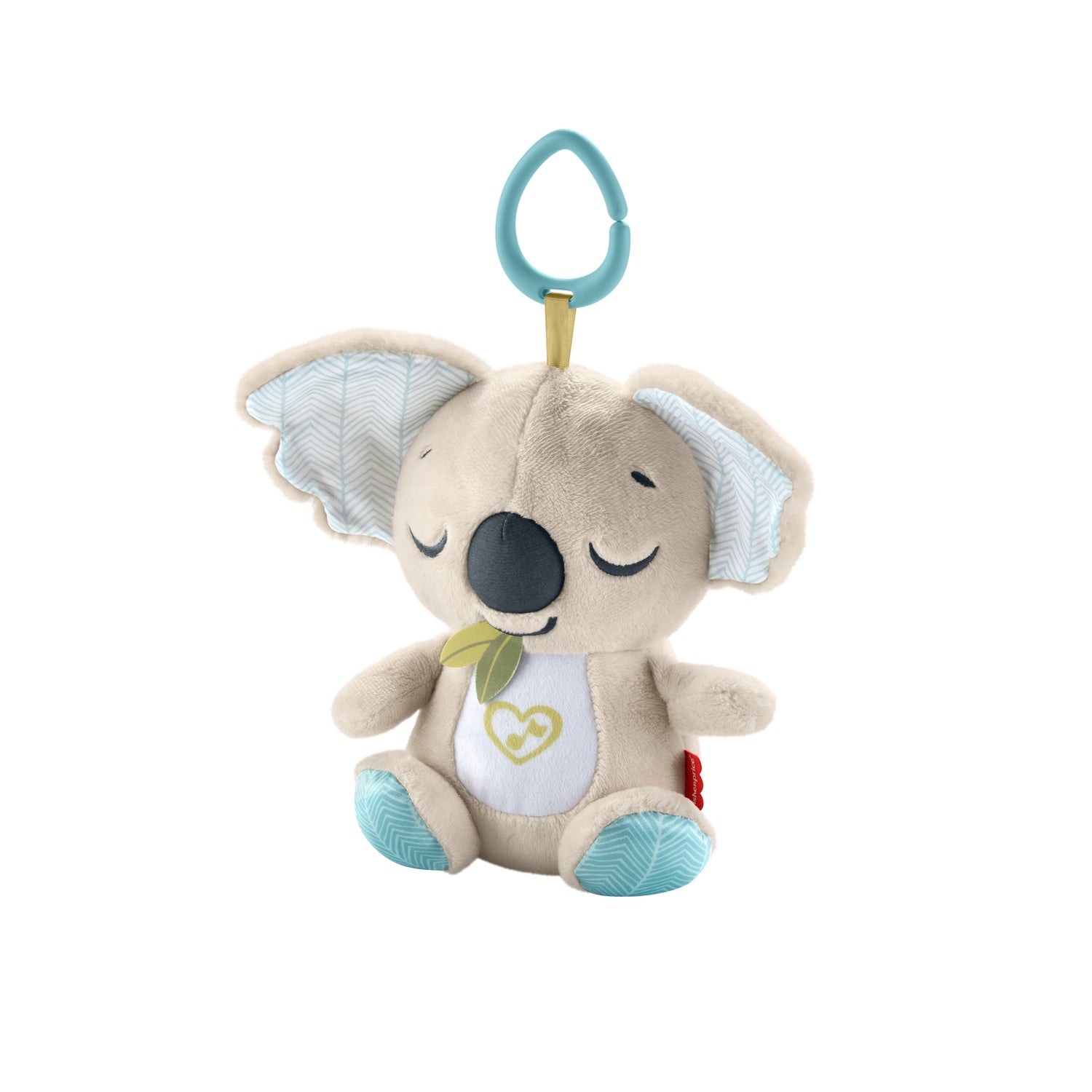 Koala-nappplyschleksak med musik och vitt brus