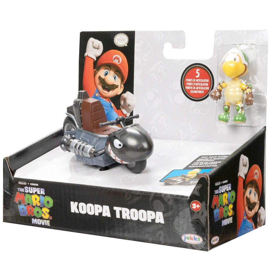 Koopa Troopa Kartfigur, 6 cm samlarleksak