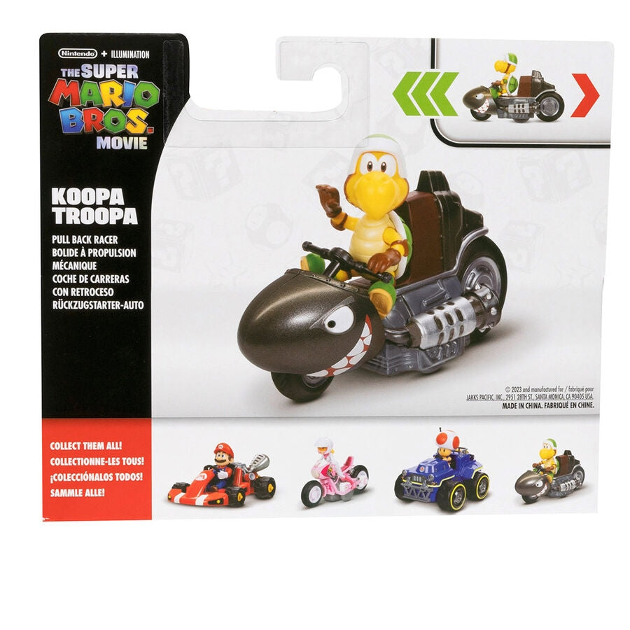 Koopa Troopa Kartfigur, 6 cm samlarleksak